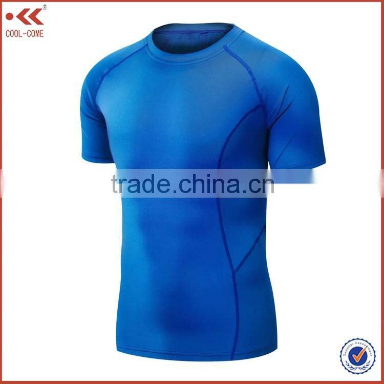 Polyester Spandex Fabric Flat Seaming UV protection Anti-bacterial Compression Wear