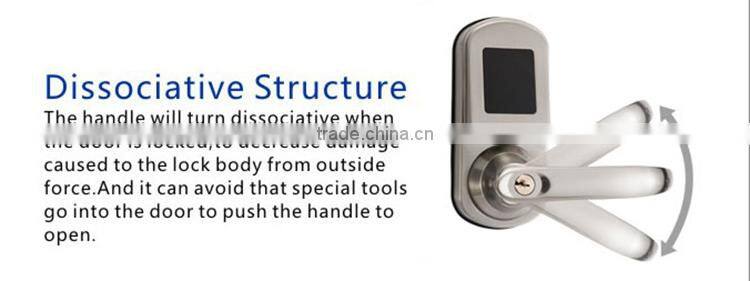 New Zinc Alloy digital electronic smart phone hotel nfc door lock