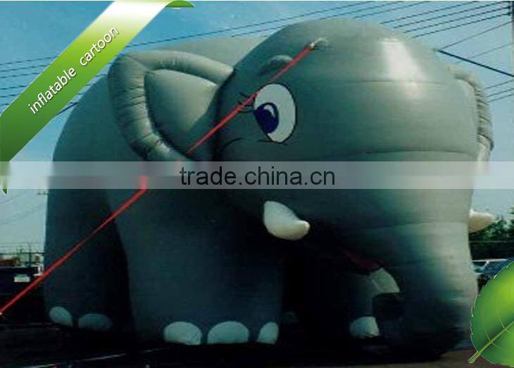 Inflatable animal toys,big elephant inflatable cartoon character,big cartoon characters