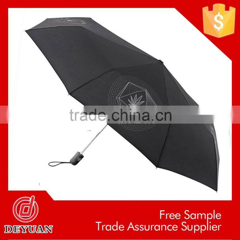 new inventions manu open 8k 3 sectional black mini umbrellas