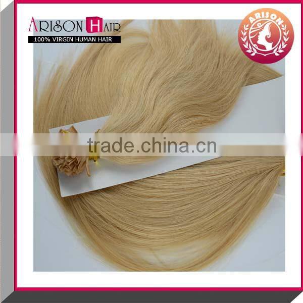 16# keratin nail tipped hair extension