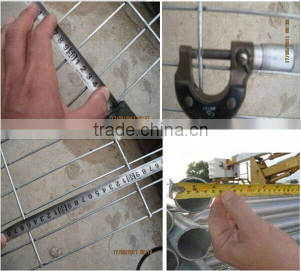 High quality temporary fence panel feet qingdao