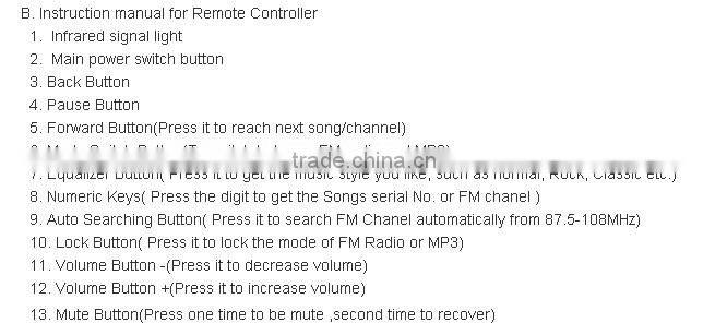 30W high performance solar powered radio