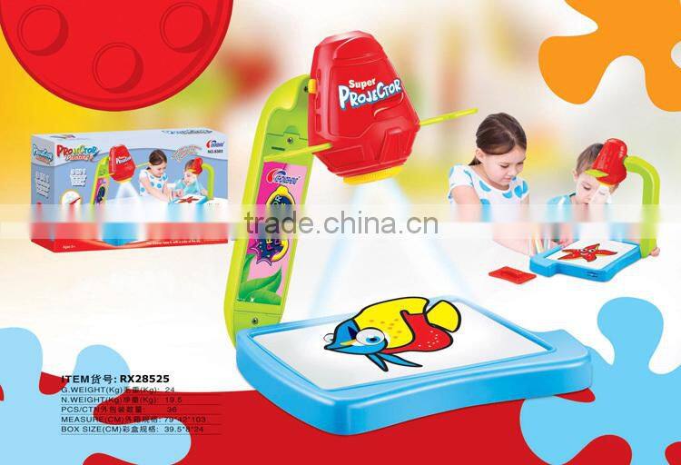 Newest educational kids flashing light toy projector led toys