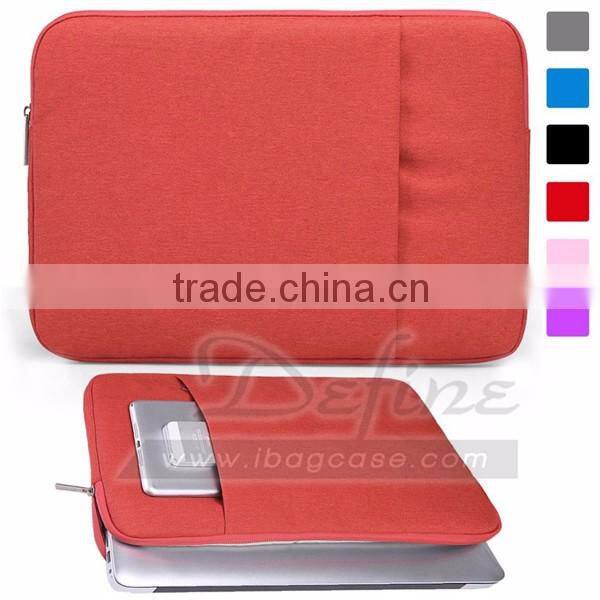 Waterproof Fabric Laptop Sleeve Case Bag Notebook Bag Case For Apple MacBook Pro