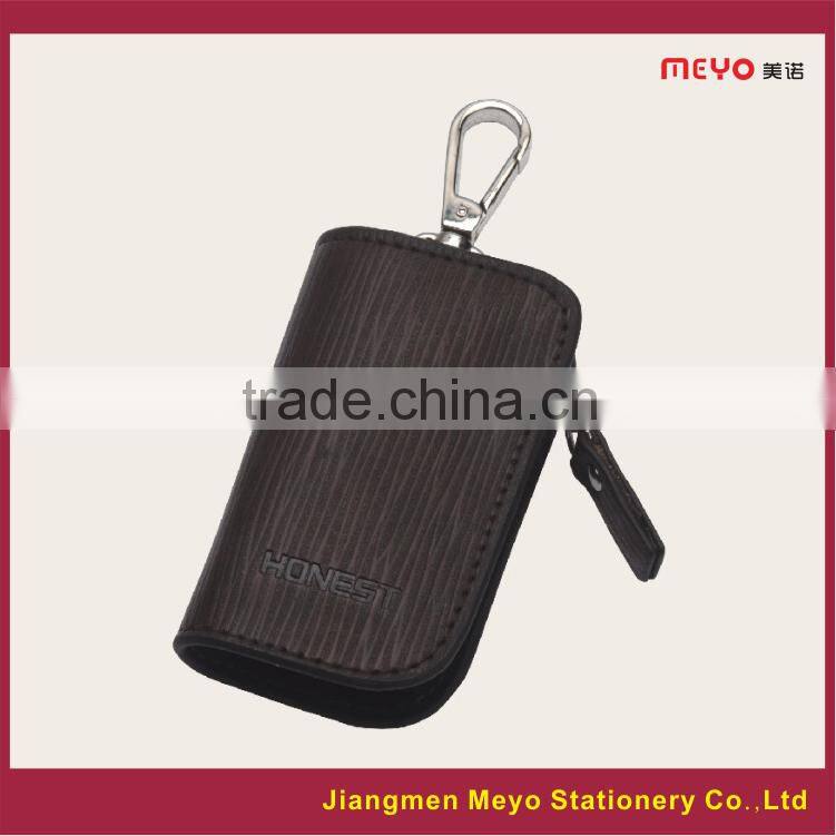 2015 Commercial Promotional Customized Made Genuine Leather key wallet,key holder