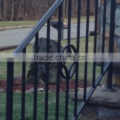 wrought iron stair railing
