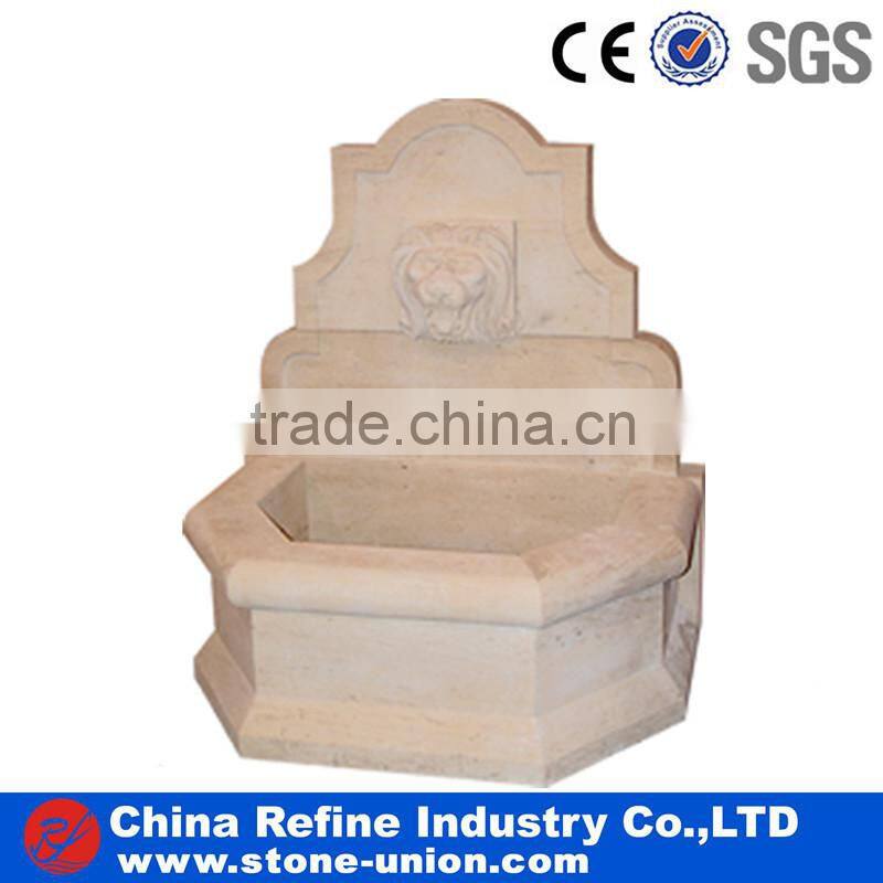 outdoor angel water fountain