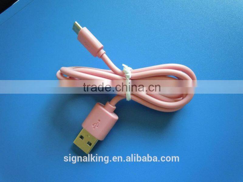 Factory Wholesales UL Certified Colorful Micro USB Cable Wires And Cables Electrics USB Charger Cable For Smart Phone 50CM