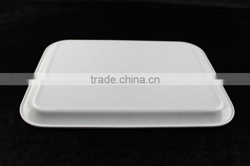 15.5 inch rectangular melamine tray