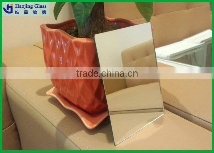 China 4mm 1830mmX2440mm aluminum mirror with polished edges