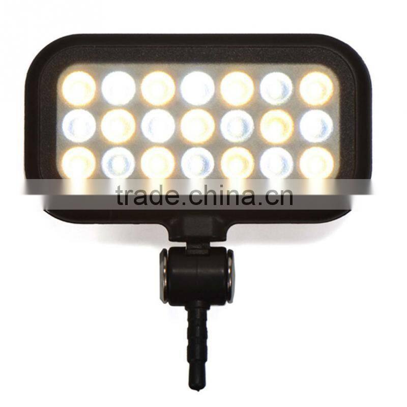 Video Light Ultra-thin Mini LED Flash Light with 21 LED LEDs Lamp Beads Integrated Fill Lights for Selfie Mobile Phone
