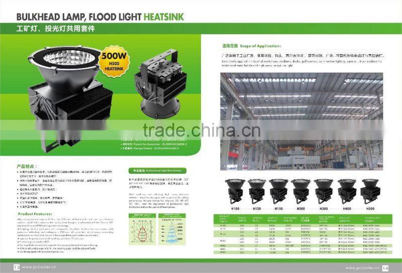 400w industrial high bay led light with 25 degree reflection cup and cree chip