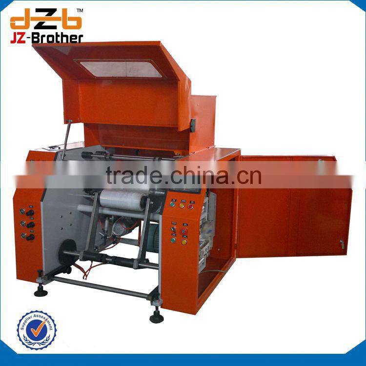 automatic polyethylene film rewinding machine