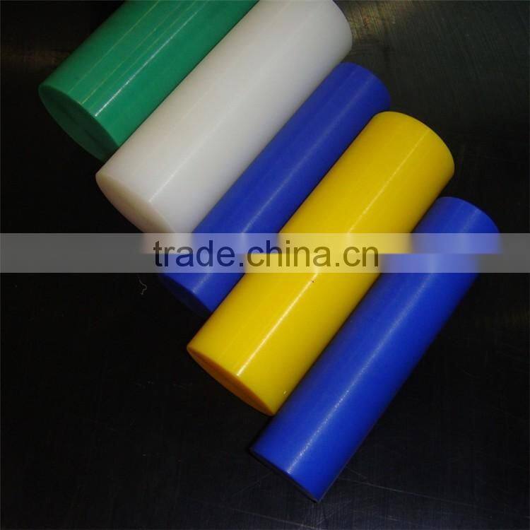 Wholesale cheap price colorful plastic rod 2mm pe 1000 UHMW PE UV rod