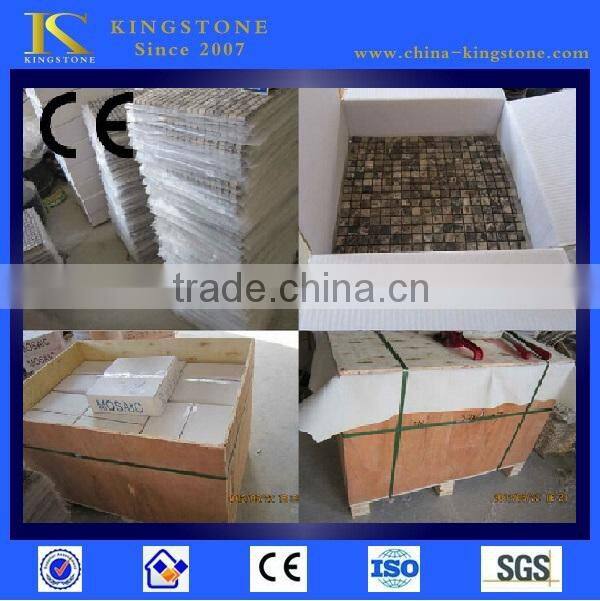 Hot sale decoration flooring tile light emperador marble mo with own quarry & CE certificate