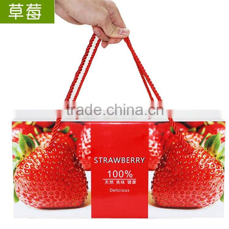 many kinds of fruit and Sea fish packing box