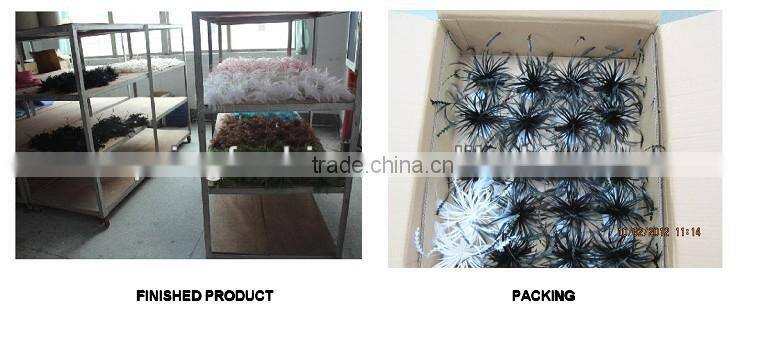 Vogue ladies hair comb fascinator-BLACK