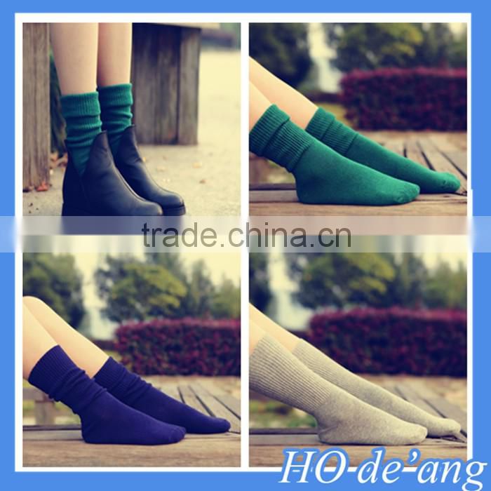 Hogift 2016 hot new retro circle socks women teen tube socks women socks wholesale MHo-218