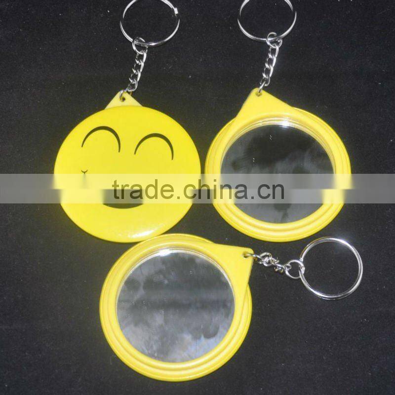 Factory OEM popular girl's cosmetic magnifying makeup mirror