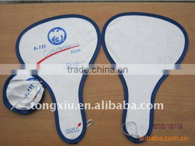 promotion foldable frisbee fan