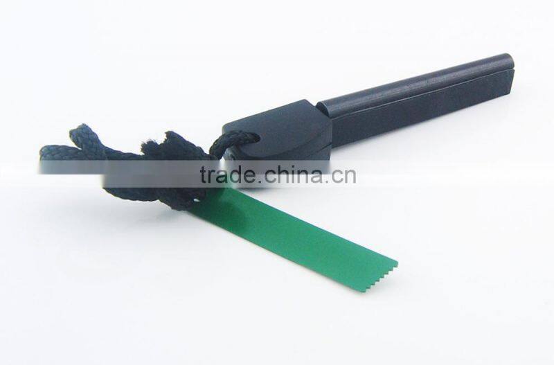 Outdoor Survival Magnesium Flint Stone Fire Starter Wholesale Steel Survival Kits