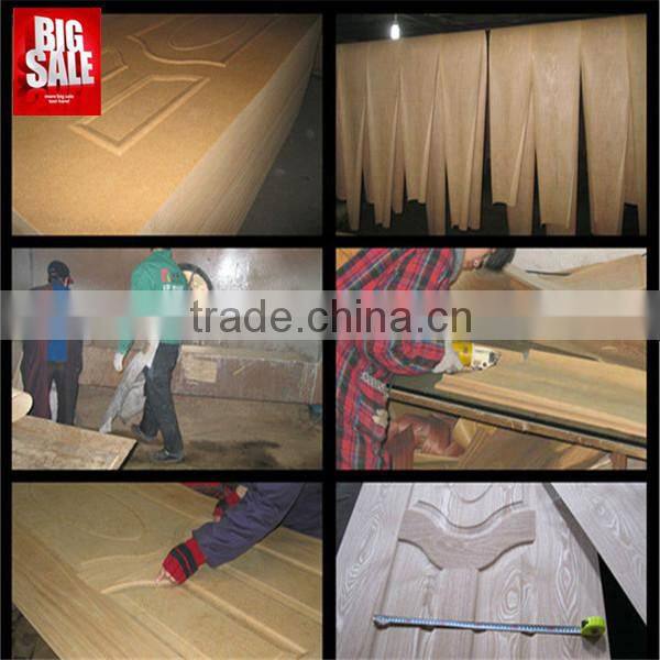 China manufacture Best Sell hdf melamine faced door skin
