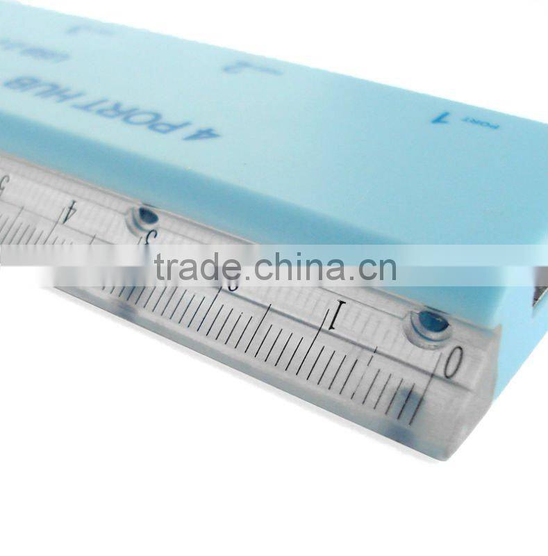 gift scale ruler usb hub for promotion