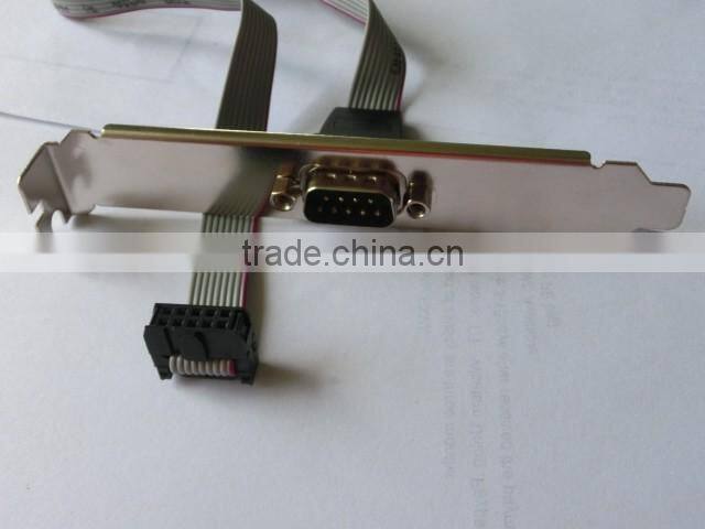 DB9M to IDC10 Changer media converter