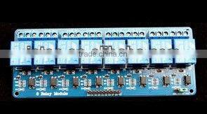 8 channel relay module /relay expansion board control panel/ with optocoupler isolation