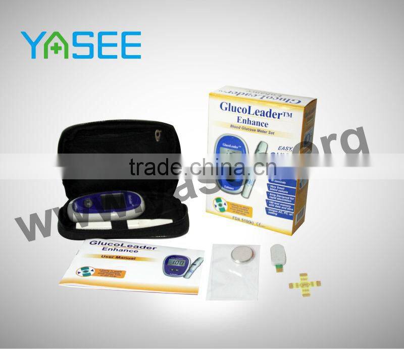 OEM order Large screen one key operation new blood glucose meter Extra