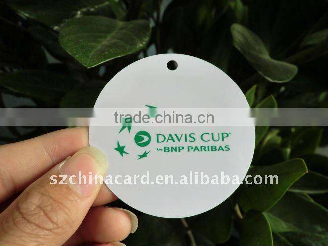 High quality! Best selling product! signature panel PVC card plastic clear luggage tag