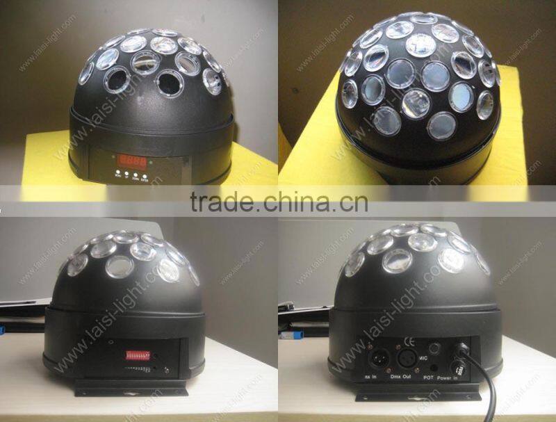 LED light sourse black Crystall Ball light RGB disco led effect lights dj laser light