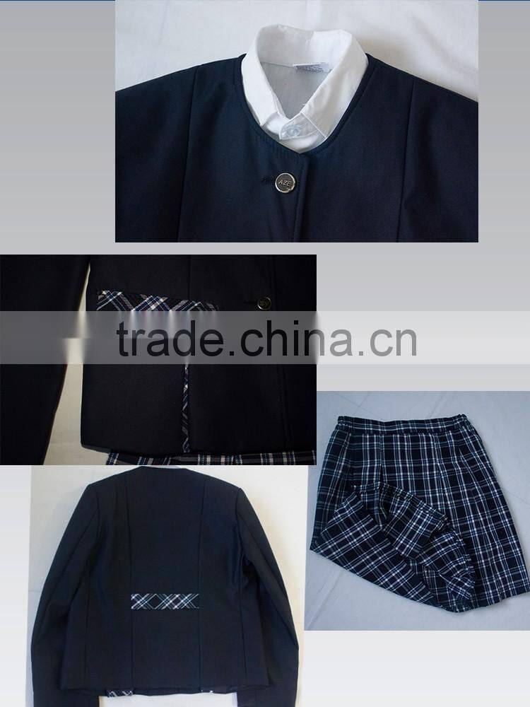 hot selling school uniform design