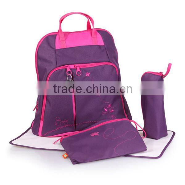 4pcs. Set Multi Compartment Mother Care Products Baby Diaper Changing Bag