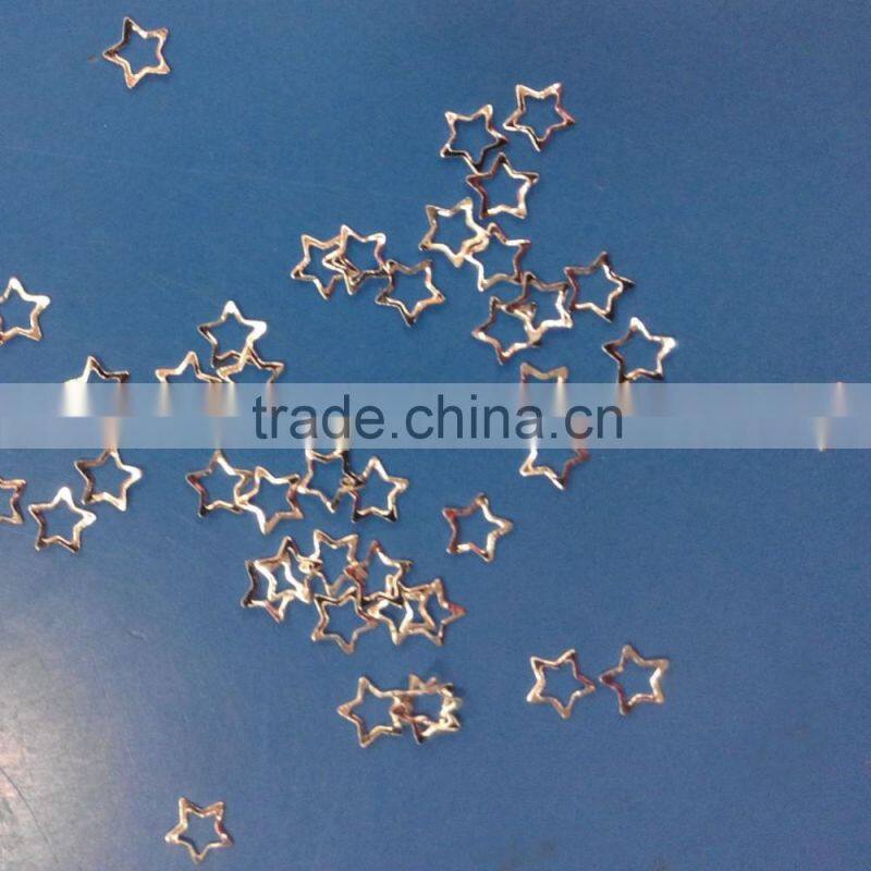 Hot Sell Mini Gold & Silver Nail Studs Arrow/heart/star/rhombus