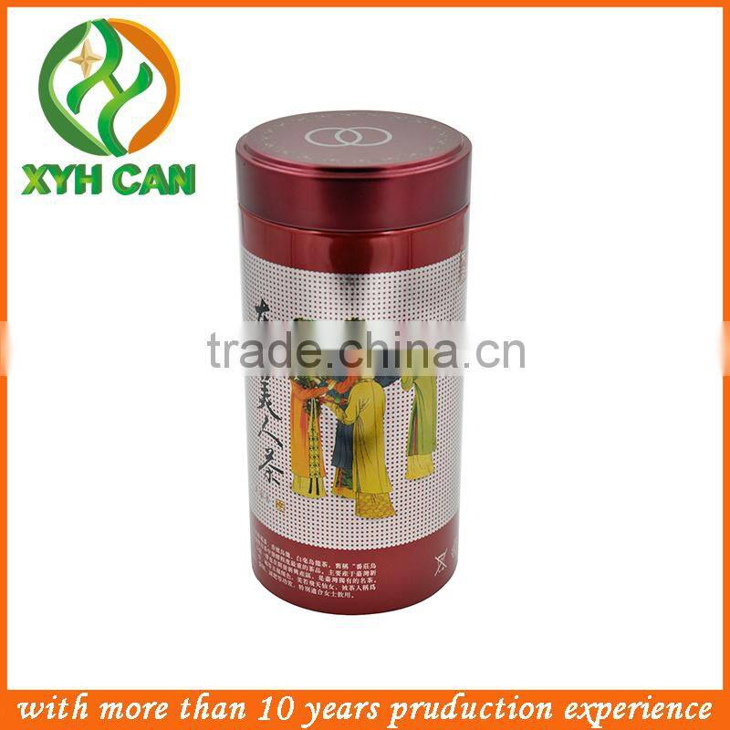 Creative Japanese Zakka sealed tank tin carry Mini Tea Canister candy jar storage tank,Tea can,Tea box