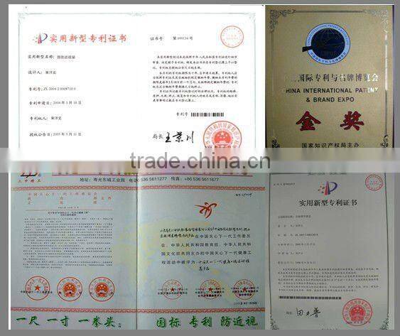 Supermarket 4 Tier Wood Display Shelf