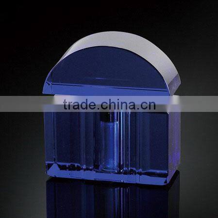 Blue Nice Design High Quality Crystal Perfume Bottle