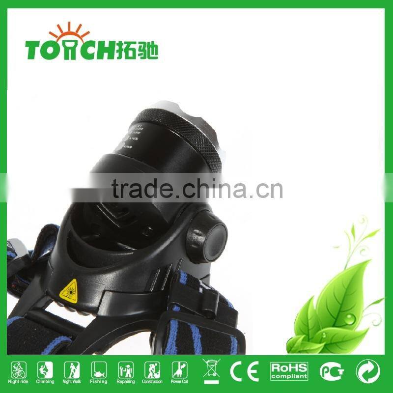 2000LM CRE E XM-L XML T6 LED Working Headlamp Headlight Zoomable Adjustable for Camping