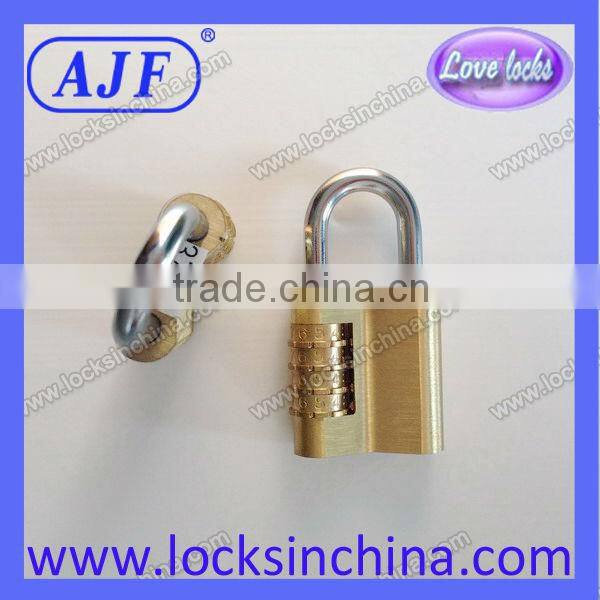 40mm AJF High Quality and Security Password Number Brass Padlocks with best price