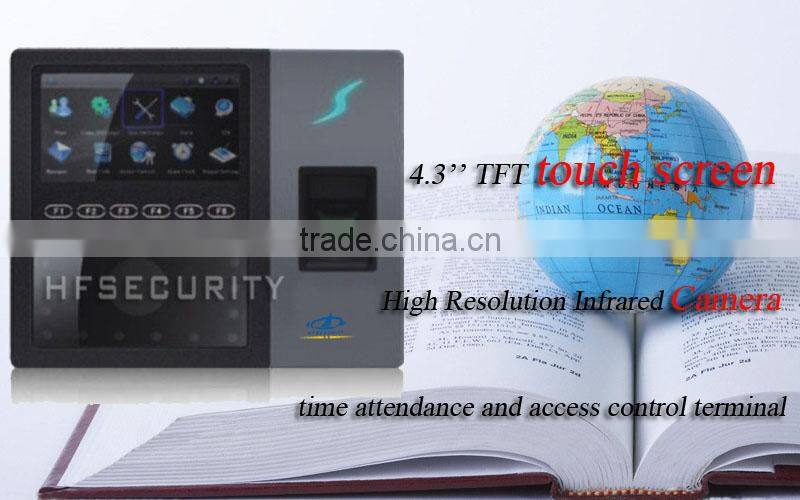 High Quality Facial Recognition And Fingerprint Time Attendance And Access Control System (HF-FR202)