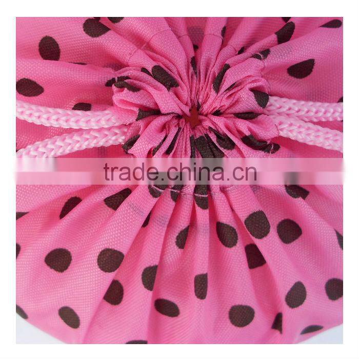 nylon small drawstring shoe bag