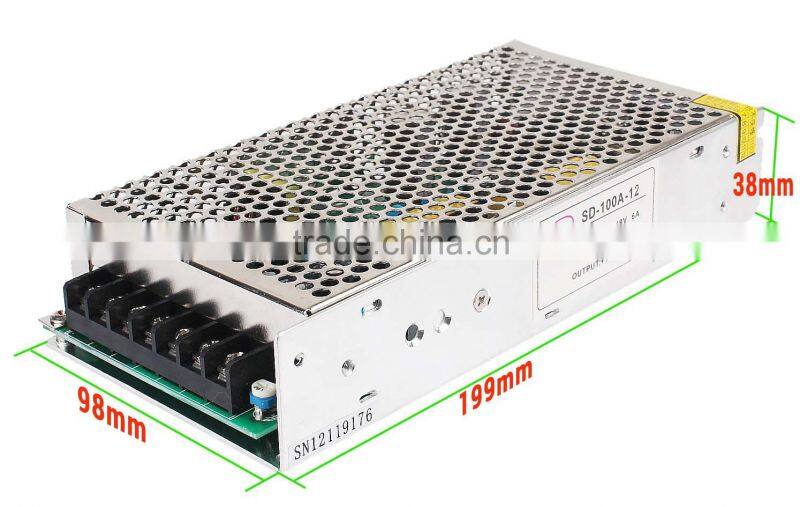 2 years warranty100W DC DC converter 24v to 12v