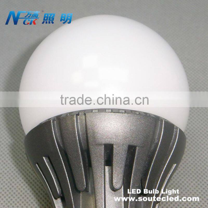 110V 220V 230V AC input E27 B22 light base 5w big bean angle high brightness energy saving light led bulbs factory