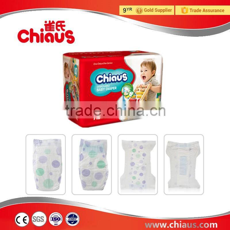 Soft chiaus baby diapers with special topsheet