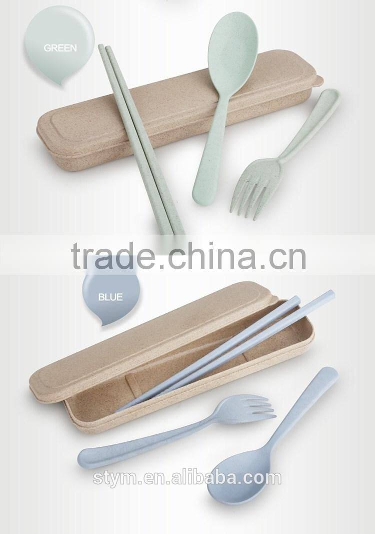 Natural Wheat straw China wholesale tableware set