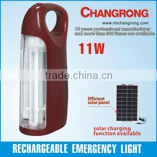 U tube solar energy saving lantern with phone charge