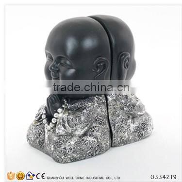 Silver Paint Female Buddha Statue Figure Of Buddha Of Crossing