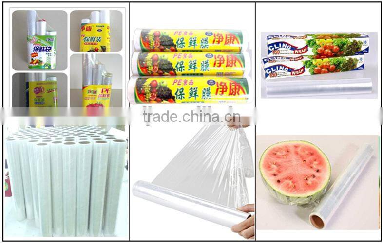PE Durable plastic food wrap